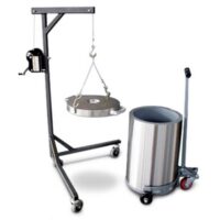 Shielded Waste Decay Barrels-2